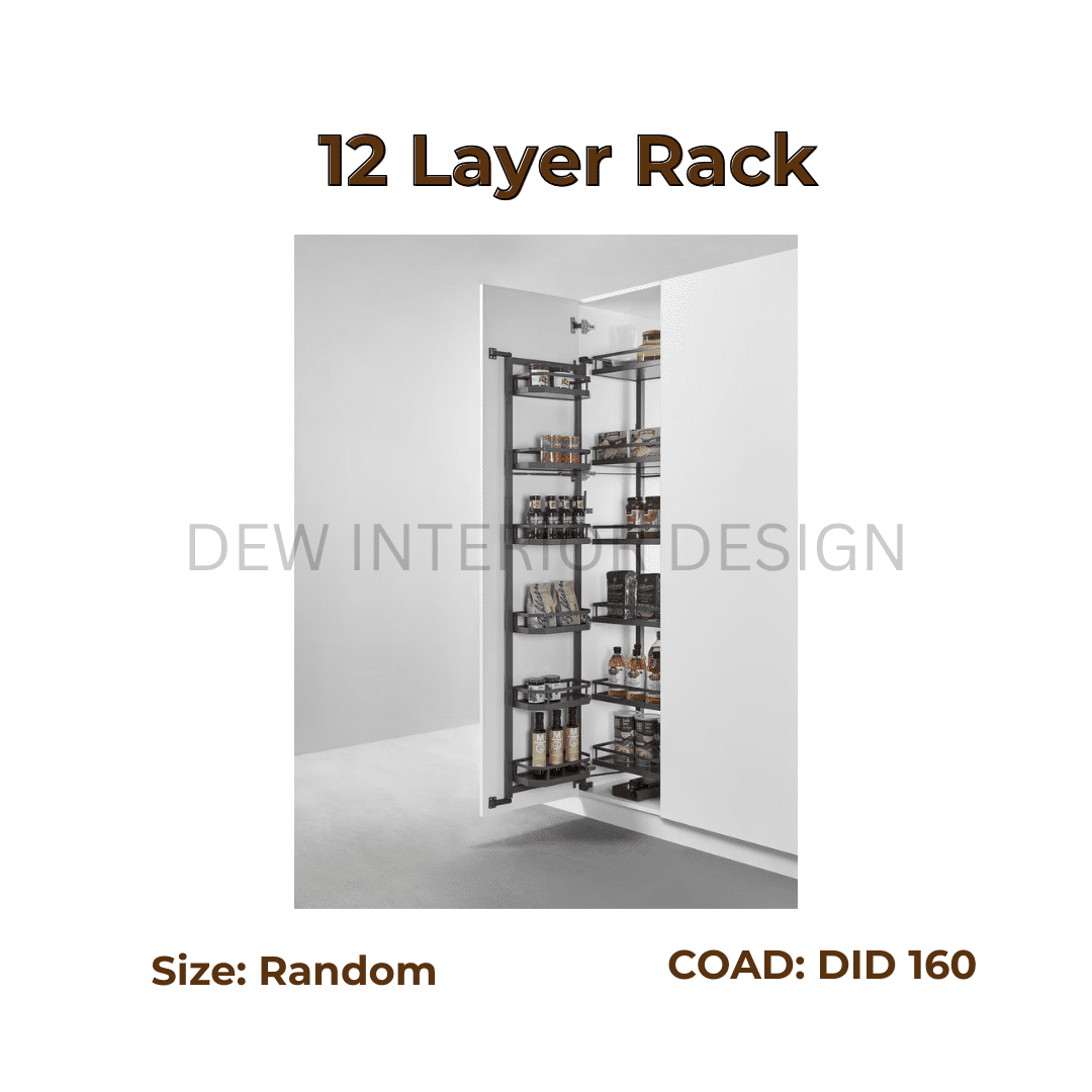 12 Layer Racks for Sale for kitchen solution